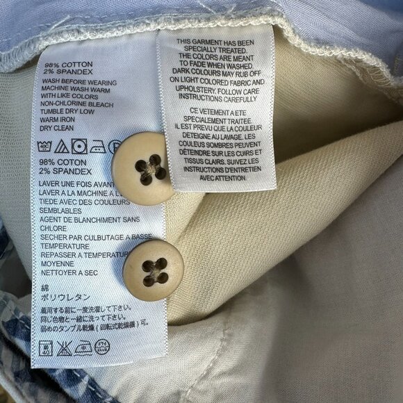 Tommy Bahama Lightweight Corduroy 10 Inch Shorts, Size 42, Bleached Sand Beige - Picture 7 of 8